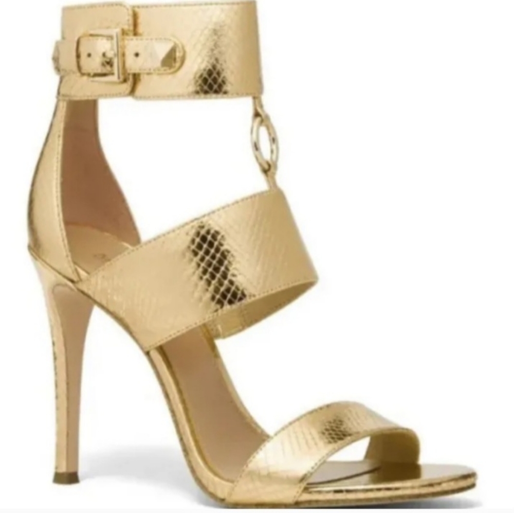 Michael Kors Gold Heels